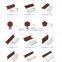 Made in China sand coated Roof Accessories Side Flashing