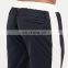 Breathable casual mens side stripes fitness trackpants zipper sweatpants joggers for gym