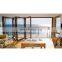 Aluminium thermal break bi folding accordion glass doors