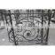 high quality villa black metal interior stair handrail decorative luxury design anti rust wrought iron railing for house