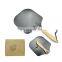 2022 New Arrival Safe Kitchen Oven Shovel Black Foldable Aluminum Pizza Peel Wood Handle