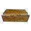 Spray painted double-layer Watch glasses jewelry box solid wood high gloss piano paint wood grain paper watch storage box