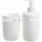 Promotional Hot Sales PP Plastic Toilet Brush Holder  Simple White  Plastic Toilet Brush Holder Toilet Brush with Holder