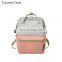 2020 Trading China manufacturers Multi color backpack bag interesting by women diaper backpack with changing bed