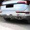 2008-2017 Factory Auto Parts задний диффузор из материала АБС с выпускными трубами для Audi Q5 SQ5 спортивной версии обновлённого заднего бампера