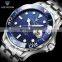 LIGE 6814 Fashion Mens Luxury Watch Multifunction Men Waterproof Luminous Wristwatches Mechanical Automatic Watches