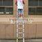 Multi Purpose 3.8m Aluminum Telescopic Extension Ladder