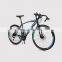 Mountain bike 700C bicycle curved handle road racing cross country adult bicycle men's and women's double disc brake variable sp