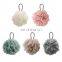 Natural  bath flower  shower ball sponge eco friendly body loofah mesh bath ball sponge
