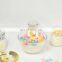 ENO handmade Custom Cereal bowl Scented candle Doughnut candle jar soybean wax Scented  candle  with Spoon