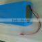 12V PVC light weight LiFePo4 Battery Packs,long lifecycle 12V lifepo4 battery pack with internal BMS