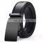 Genuine leather belt for men automatic buckle ratchet wholesale customized flexible hot sale OEM ODM