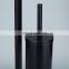 High Quality Multifunctional Stand BambooToilet Brush and Paper Roll Holder Set