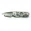 Stainless cigar cutter stainless steel hole cutter fold cigar cutter