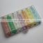 Wholesale Different Color Cute Plastic Monthly Pill Box Medicine Boxes