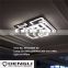 modern simple square acrylic led ceiling light for living room dinning room home villa hotel
