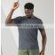 Fast Delivery Ice Silk Quick Dry Gym Fitness T Shirt Print Fashion Casual Workout Exercise Men's Sports Training Wear Clothes