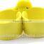 Yellow Duck Slap Watch With Silicone Strap for Girls