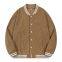 Corduroy Fashion Color Casual Sports Windproof Men's Long Sleeves Loose Jacket