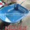 heavy duty Metal Tray Air Wheel Handling Tools Wheelbarrow WB7400