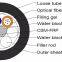 Outdoor GYFTY Aerial Single Mode G652D/G657A Optical Fiber Stranded Loose Tube Fiber Optic Cable