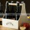6 Pack Wooden Beer Bottle Carrier, Wooden Beer Growler Bottle Carrier
