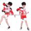 children cheerleading costumes boys and girls Costume hip-hop jazz kids modern dance costume