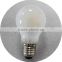 A60 Frosted global clear glass 230v filament candle lamp 6w e27 cob led filament bulb light                        
                                                Quality Choice