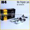 2016 high quality Auto H4 Bi-xenon HID Projector Lens 1.5 inches HID Bi Xenon Projector Lens light h4 6000k