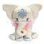 Pink Chillies 25cm Snaedis Cuddly Elephant Plush Toy/Super soft animal plush white elephant toys for promotion