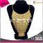 2015 Hot Sale Luxury Jewelry Tassel Necklace Gold Plated Jewelry