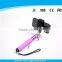 2015 New retail packaging for 3.5mm Wired Cable Take Pole Selfie Stick Monopod