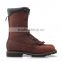 Classic horse boots, red leather riding boots, rubber boots for men