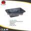recycled rubber pails,10L rubber bucket with handle
