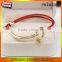 New Fashion Chinese Sexy Red String Bracelet Gold Jewelry For Ladies
