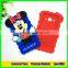 For disney minnie Silicone mobile 3d phone case for Samsung Galaxy ACE G313 cell phone cover case back cover