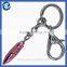 Personalized 2013 promotion metal keychian with imitation hard enamel color