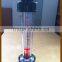 Easy installation PVC inline water flow meter