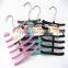 velvet Tie hanger flocked scarf hanger belt hangers organization racks