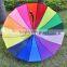 16ribs Fashion High Quality Auto Open Promotional Custom Windproof Rainbow Umbrella regenschirm bunt