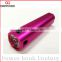 ak-02 cylinder alloy power bank 18650 battery charger gifts power bank with flashlight function