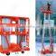 vertical mast lift hydraulic man lift aluminium lifts