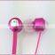 Hot New 2015 Pink Crystal Aluminium Stereo Version 4.1 Bluetooth Earphone