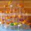 Plastic storage jars