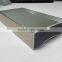 Aluminum profiles with champagne brush finish