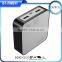 NEW A++ 18650 exide battery 6600mah power bank with LCD screen