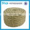 Raw jute exporter in china 3 strand eco friendly jute rope 6mm