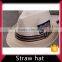Short beach straw cowboy hat