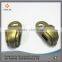 Bronze metal shoe hook for climbing