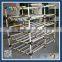 sliding carton FIFO flow gravity rack & shelves